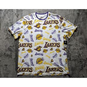 NBA L.A. Lakers Short Sleeve Lightweight T Shirt Size 1X